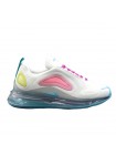 Кроссовки Nike Air Max 720 White/Pink/Yellow (36-40)