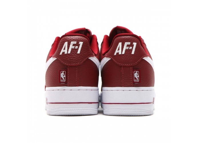 Кроссовки  Nike Air Force 1 `07 LV8 NBA Teame Red (36-45)