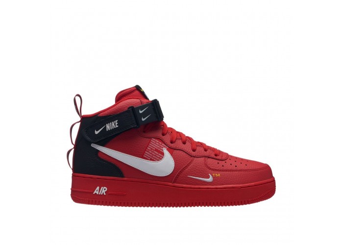 Кроссовки  NIKE AIR FORCE 1 MID `07 LV8 (RED) (36-45)