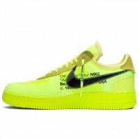 Кроссовки Nike Air Force 1 x Off White Green (36-45)