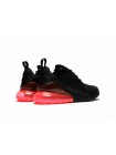 Кроссовки Nike Air Max 270 (чёрный/красный/оранжевый)