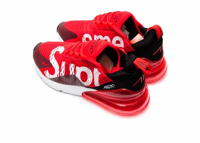 Мужские кроссовки Nike Air Max 270 supreme (красный)