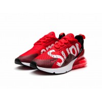 Мужские кроссовки Nike Air Max 270 supreme (красный)