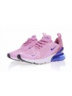 Женские кроссовки Nike Air Max 270 (розовый/белый/синий)