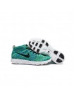 Женские кроссовки Nike Lunar Flyknit Chukka (сине-зеленый)