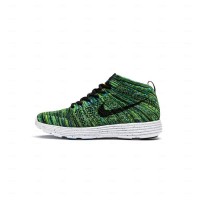 Женские кроссовки Nike Lunar Flyknit Chukka (зеленый)