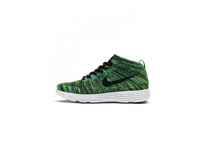 Женские кроссовки Nike Lunar Flyknit Chukka (зеленый)