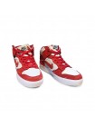 Женские кроссовки Nike Dunk (красно-белый)