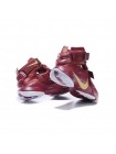 Мужские кроссовки Nike Lebron 9 (бордовый)