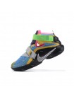 Мужские кроссовки Nike Lebron 9 (фиолетово-голубой)
