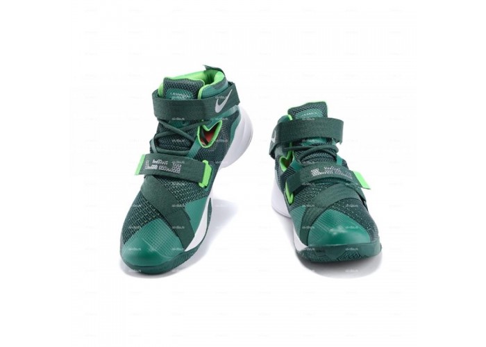 Мужские кроссовки Nike Lebron 9 (зеленый)