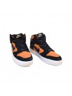 Мужские  кроссовки Nike Dunk (оранжево-черный)