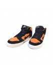 Мужские  кроссовки Nike Dunk (оранжево-черный)