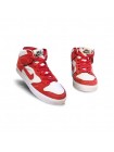 Мужские  кроссовки Nike Dunk (красно-белый)
