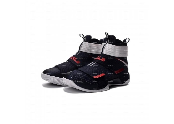 Мужские кроссовки Nike Lebron Soldier 10 (черный)
