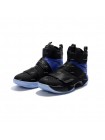 Мужские кроссовки Nike Lebron Soldier 10 (черно-синий)