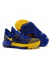 Мужские кроссовки Nike Zoom KD 10 (сине-желтый)