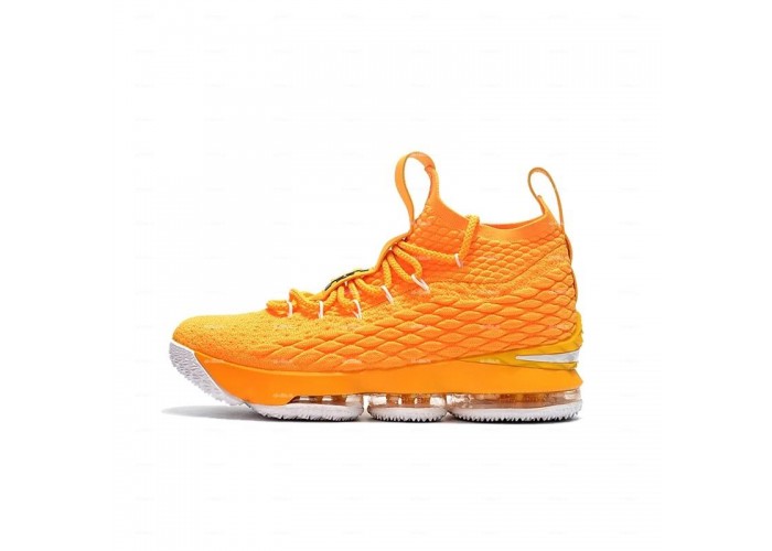 Мужские кроссовки Nike Lebron 15 (желтый)
